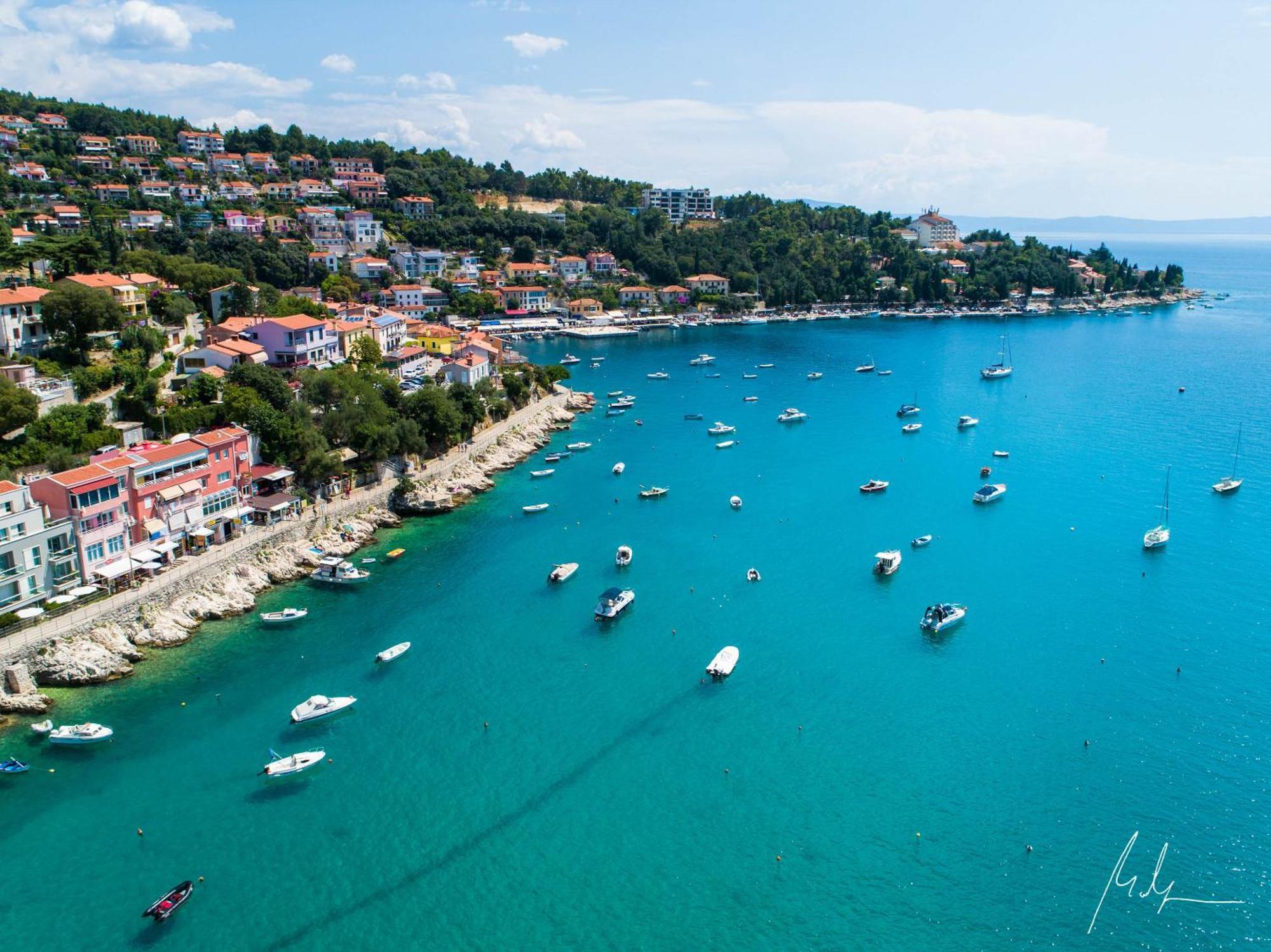 Apartment Rosanna - Intermezzo in center of Rabac Esterno foto